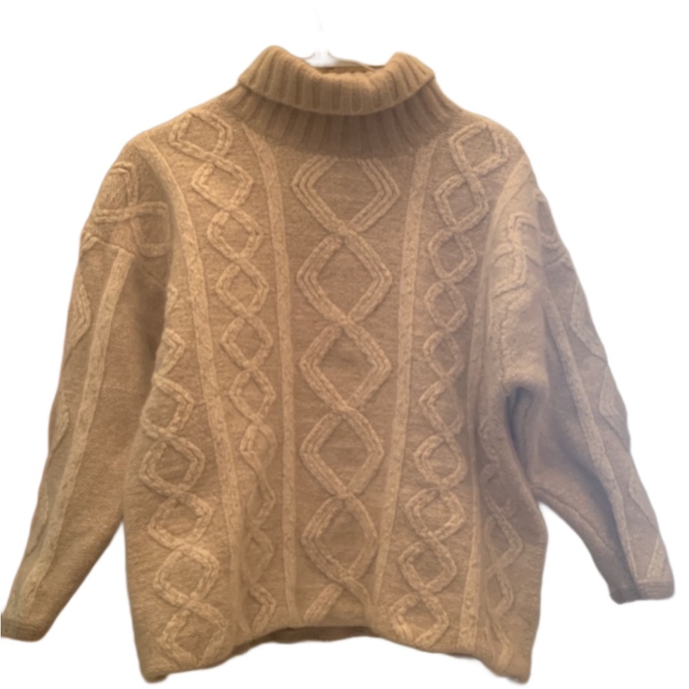 VINTAGE WOOL & RABBIT HAIR SWEATER 20.5” PTP